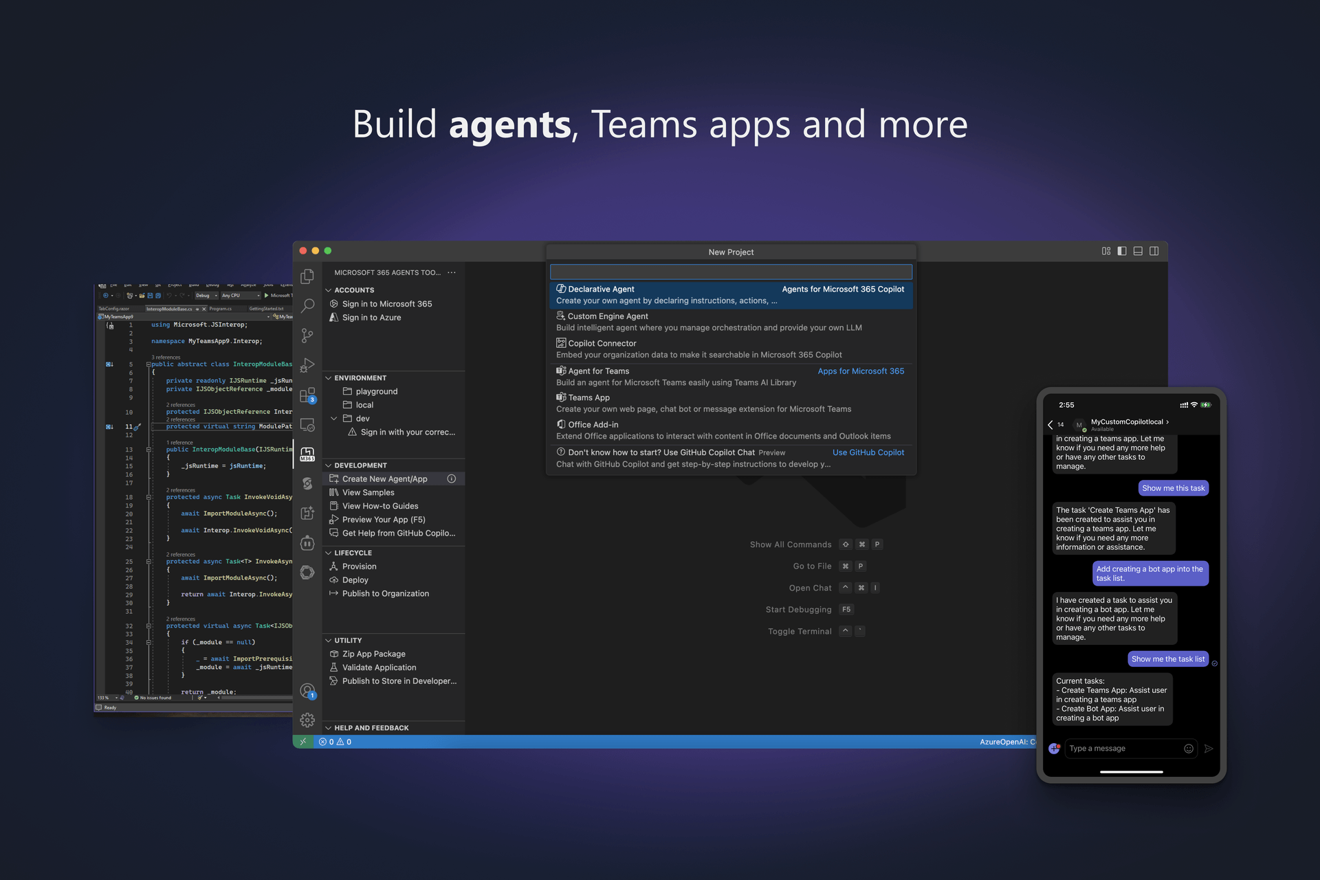 Microsoft 365 Agents Toolkit